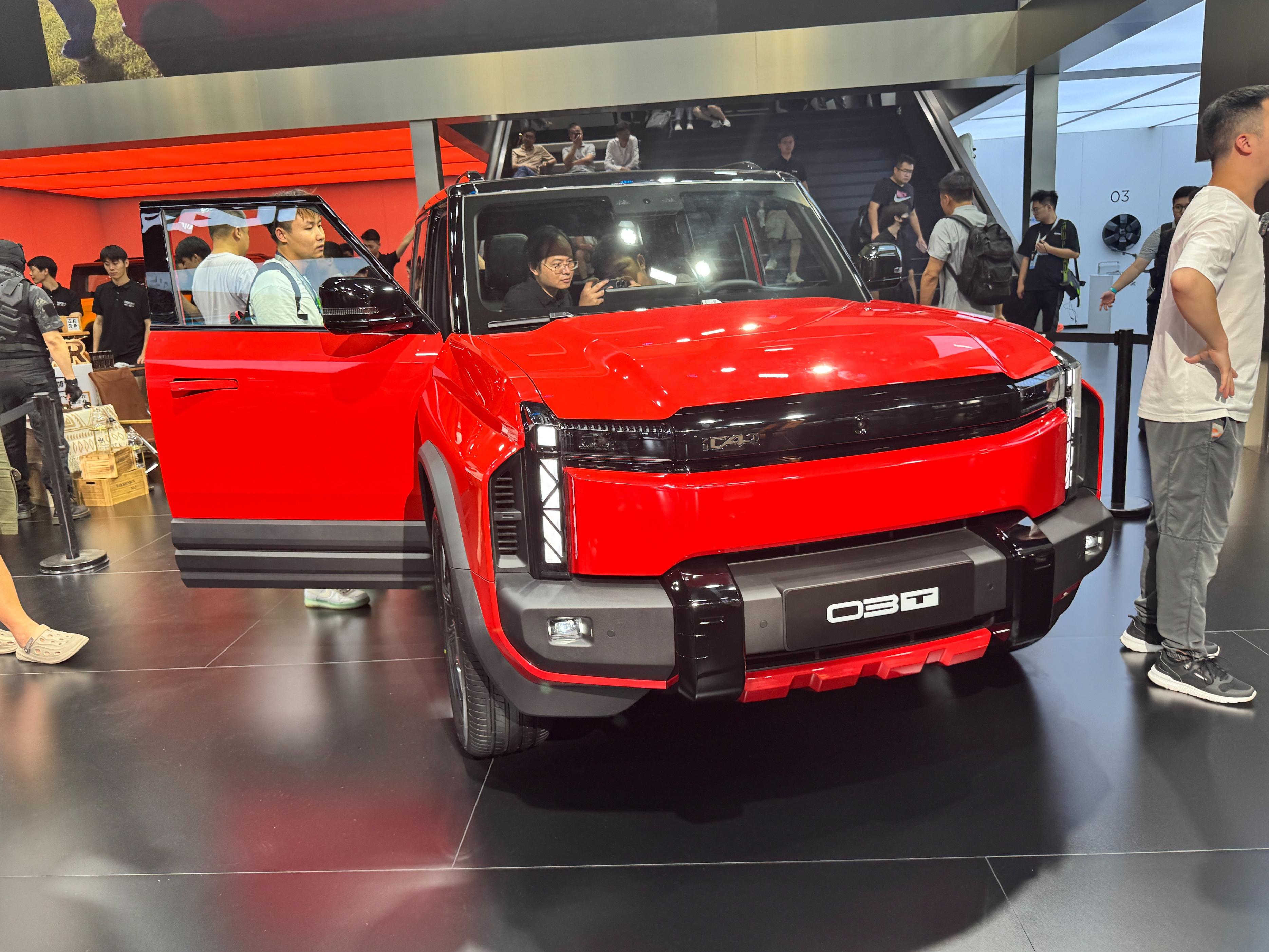 13.98萬元起！奇瑞iCAR03T成都車展上市