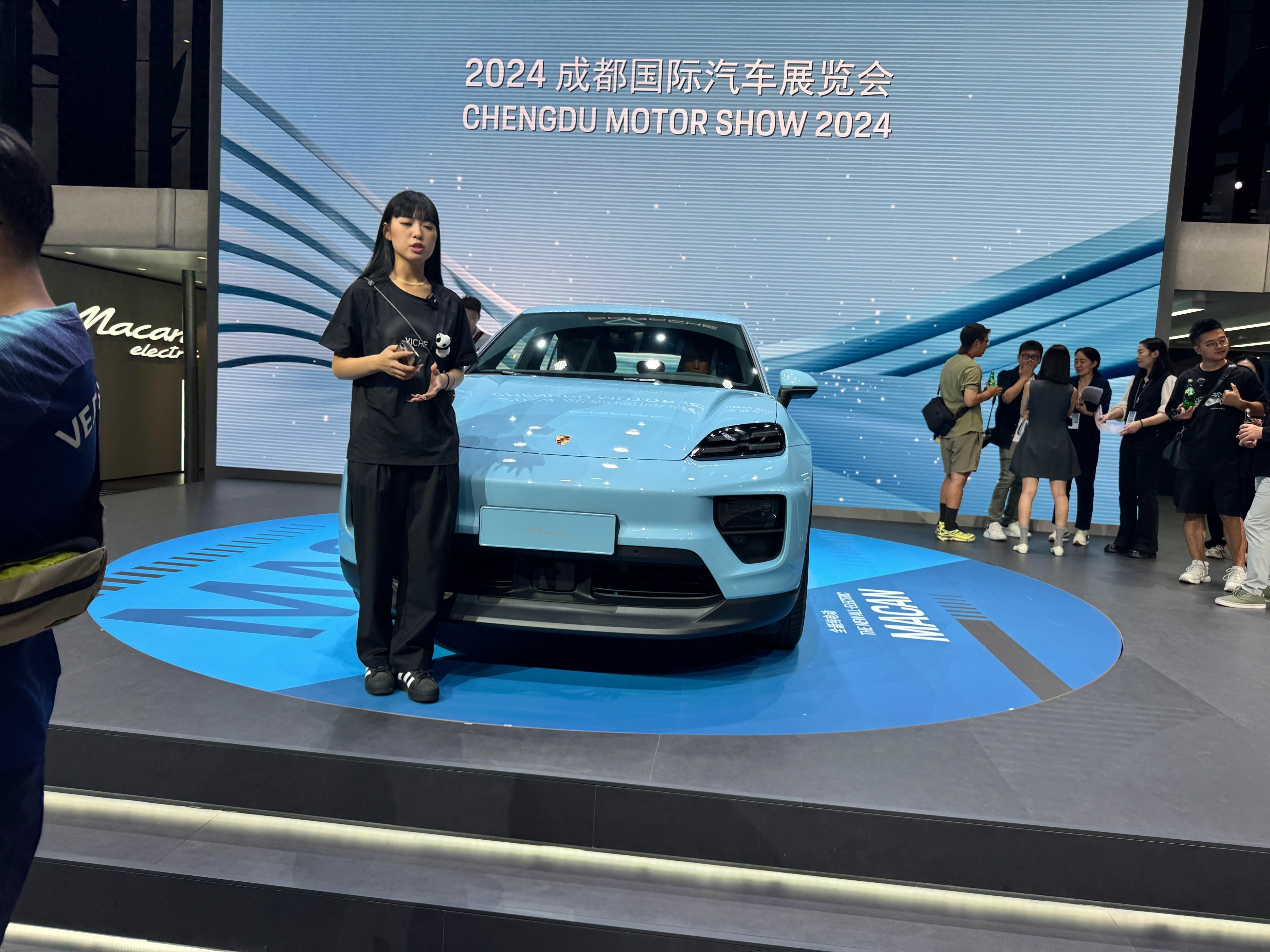 【成都車展】保時(shí)捷全新Macan EV長(zhǎng)續(xù)航版亮相