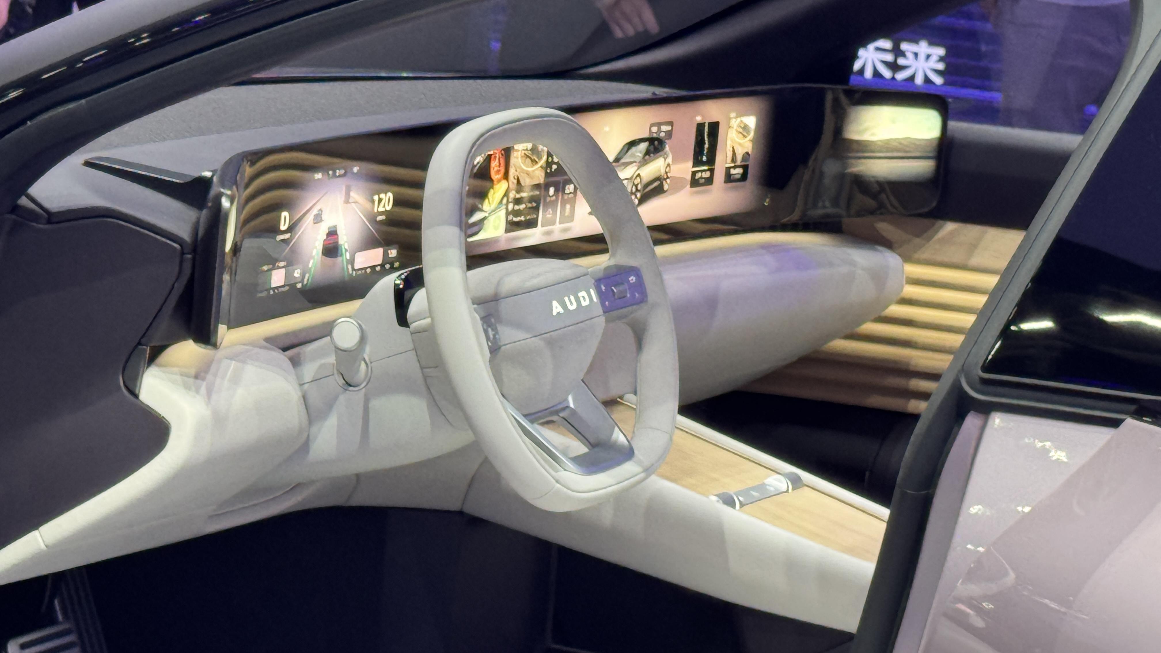 百公里加速3.6 s！奧迪全新品牌AUDI E概念車在廣州車展對(duì)外亮相
