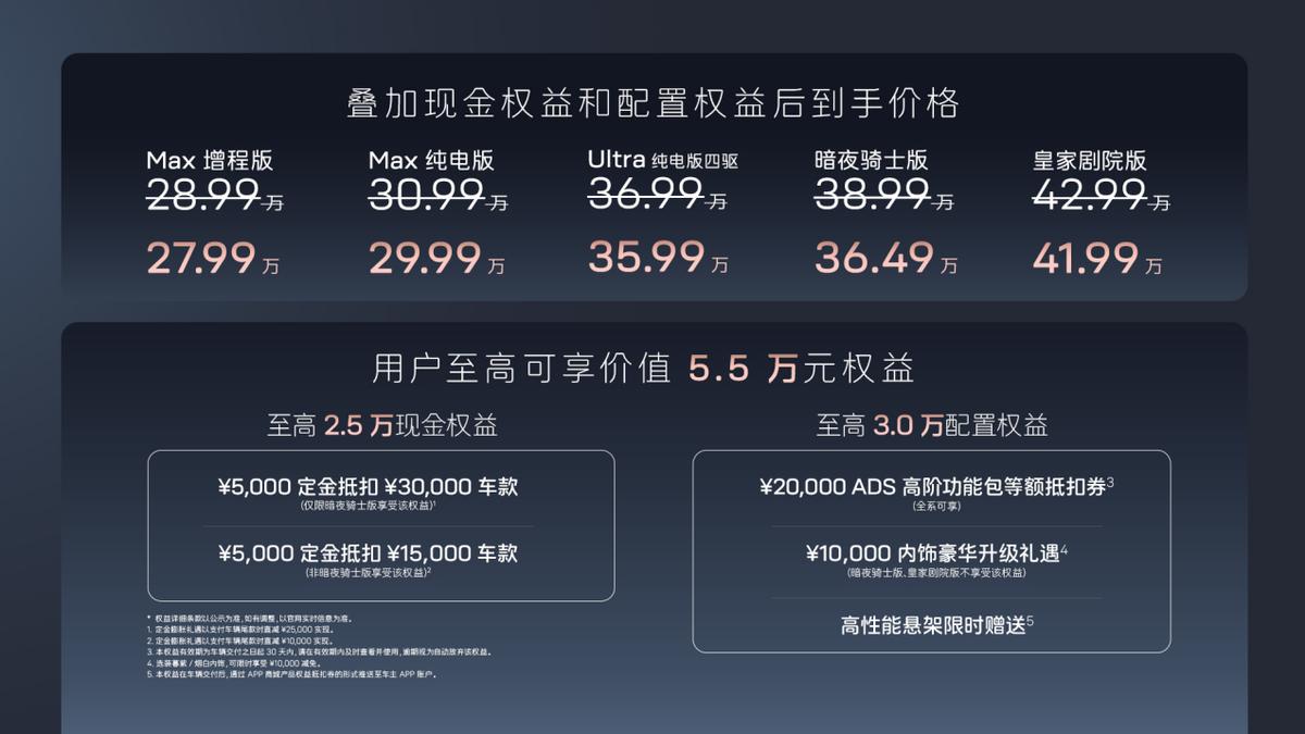 阿維塔11煥新上市，28.99萬元起售